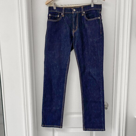 Levi Strauss 511 - Dark Wash Straight Leg Slim Fit 30x30 - Picture 1 of 7